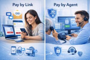 Pay by Link vs Pay by Agent: Secure IVR Payments, PCI-DSS and 3D Secure in Telephone Payments